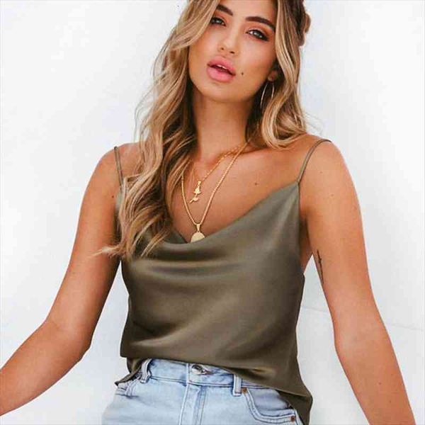 white basic silk satin womens tank vest summer for ladies strappy camisole shirts fairy grunge femme clothes
white basic silk satin womens tank vest summer for ladies strappy camisole shirts fairy grunge femme clothes