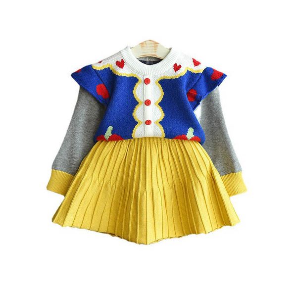 girls sweater sets kids clothing baby clothes outfits autumn winter cotton knitting patterns cardigan coat pleated skirts children suits 2pc, Blue
girls sweater sets kids clothing baby clothes outfits autumn winter cotton knitting patterns cardigan coat pleated skirts children suits 2pc, Blue