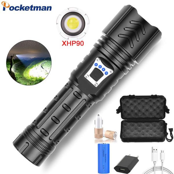 other led lighting 60000lm xhp90 usb rechargeable waterproof torch lanterna camping light fishing lamp use 26650 battery
other led lighting 60000lm xhp90 usb rechargeable waterproof torch lanterna camping light fishing lamp use 26650 battery