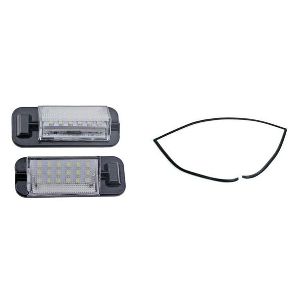 interior&external lights 2pcs 18led car high power white license plate light with rear windshield upper moulding seal 51317027916
interior&external lights 2pcs 18led car high power white license plate light with rear windshield upper moulding seal 51317027916
