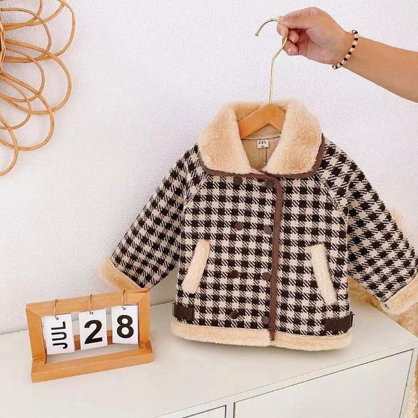 jackets girls boys coat warm winter children kids velvet long sleeve thicken plaided parkas jacket outwear casacos coats outfits adk733, Blue;gray
jackets girls boys coat warm winter children kids velvet long sleeve thicken plaided parkas jacket outwear casacos coats outfits adk733, Blue;gray