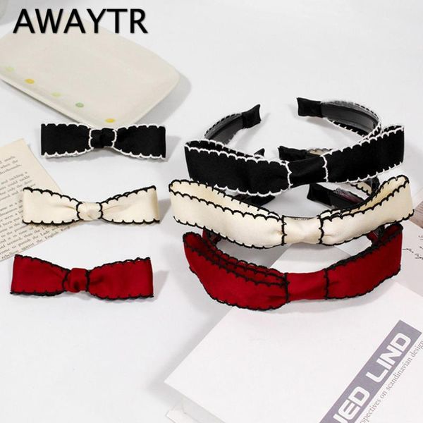 women elegant black bow hairbands plastic baffle hair ornament headband hoop fashion accessories band
women elegant black bow hairbands plastic baffle hair ornament headband hoop fashion accessories band