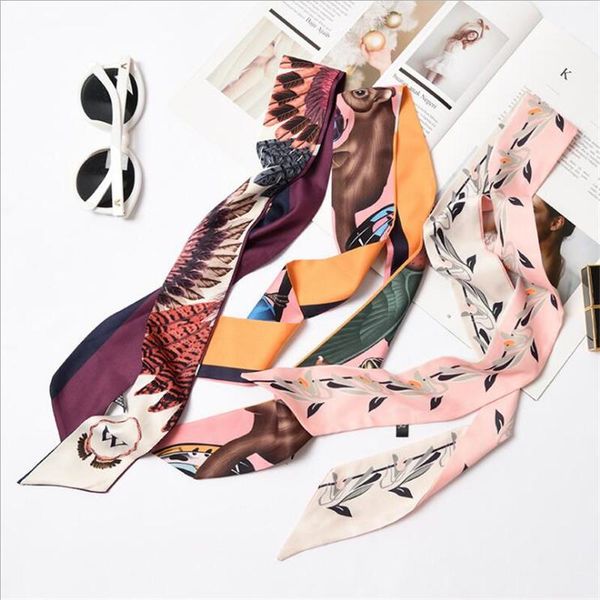 scarves 2021 women bag scarf stole silk for woman multi-function skinny head band long choker tie chief wholesale, Blue;gray
scarves 2021 women bag scarf stole silk for woman multi-function skinny head band long choker tie chief wholesale, Blue;gray