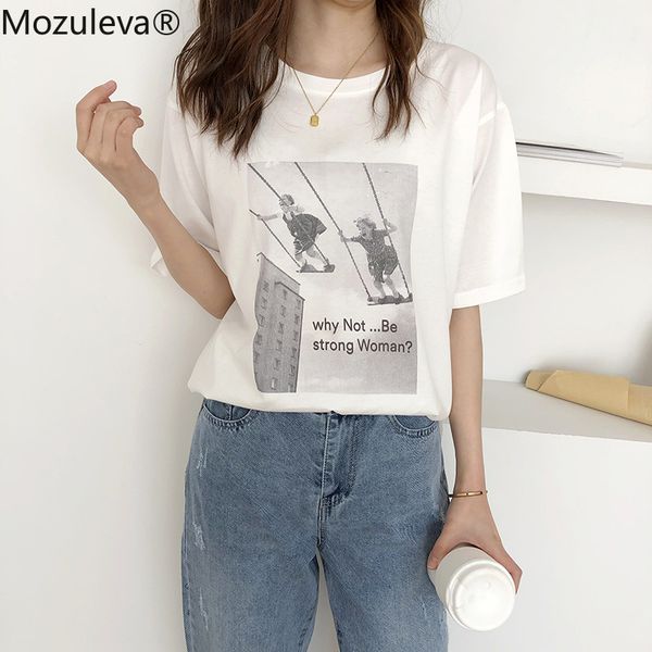 summer cartoon print woman cotton t-shirt short sleeve o-neck fashion casual loose female basic shirt ladies tees 210427, White
summer cartoon print woman cotton t-shirt short sleeve o-neck fashion casual loose female basic shirt ladies tees 210427, White