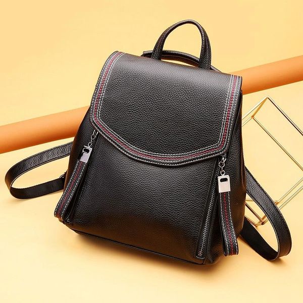 backpack single fashion women style soft leather bag all-match retro ladies exchange
backpack single fashion women style soft leather bag all-match retro ladies exchange