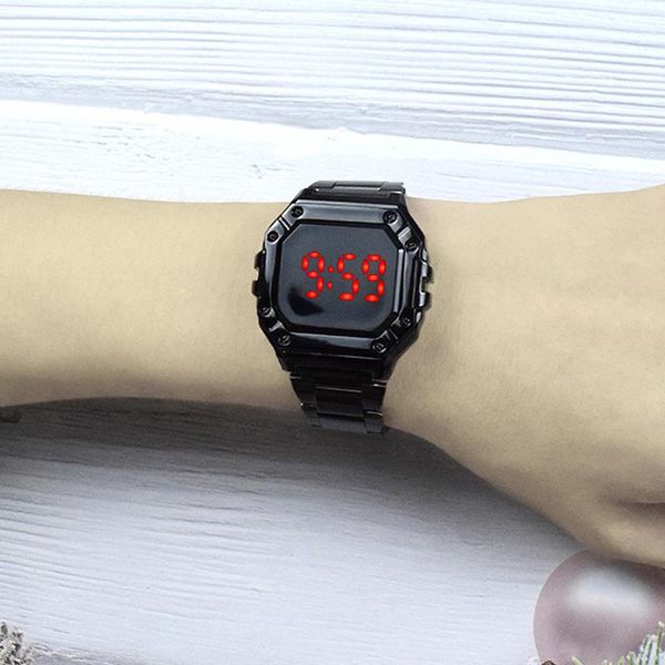 wristwatches square watches mens 2021 luxury brand touch electronic clock man luminous steel band men's digital watch relogio masculino, Slivery;brown
wristwatches square watches mens 2021 luxury brand touch electronic clock man luminous steel band men's digital watch relogio masculino, Slivery;brown