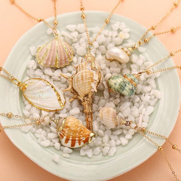 chains vintage shell boho choker necklace jewelry for women fashion conch gold color long pendant necklaces chain bijoux femme 2021, Silver
chains vintage shell boho choker necklace jewelry for women fashion conch gold color long pendant necklaces chain bijoux femme 2021, Silver