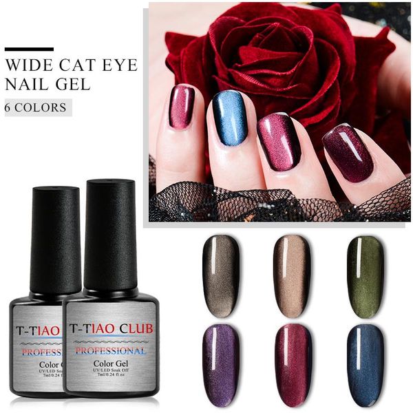 nail gel t-tiao club wide cat eye polish 7ml shiny soak off uv varnish manicure art lacquer, Red;pink
nail gel t-tiao club wide cat eye polish 7ml shiny soak off uv varnish manicure art lacquer, Red;pink