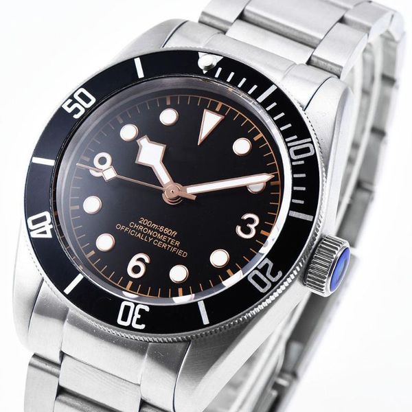 wristwatches corgeut luxury brand men automatic mechanical watch sterile dial sport swim clock male wrist watches, Slivery;brown
wristwatches corgeut luxury brand men automatic mechanical watch sterile dial sport swim clock male wrist watches, Slivery;brown