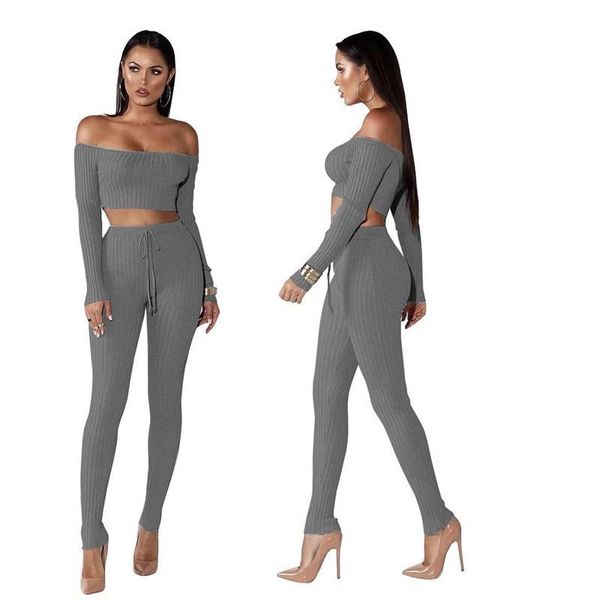 two piece dress women off shoulder tracksuit set 2pcs t-shirt crop +drawstring pants fitness bodycon suits female casual home suit, White
two piece dress women off shoulder tracksuit set 2pcs t-shirt crop +drawstring pants fitness bodycon suits female casual home suit, White