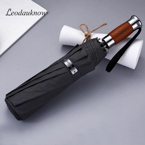 umbrellas leodauknow three folding business fully automatic wood metal handle 1.2 meters windproof men's 10k sunny and rainy umbrella
umbrellas leodauknow three folding business fully automatic wood metal handle 1.2 meters windproof men's 10k sunny and rainy umbrella