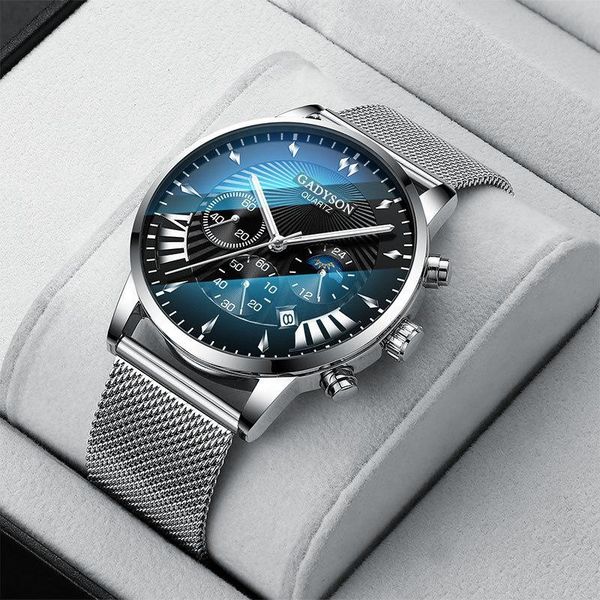 wristwatches men watches luxury stainl steel mesh calendar watch busin luminous quartz rgio masculino, Slivery;brown
wristwatches men watches luxury stainl steel mesh calendar watch busin luminous quartz rgio masculino, Slivery;brown