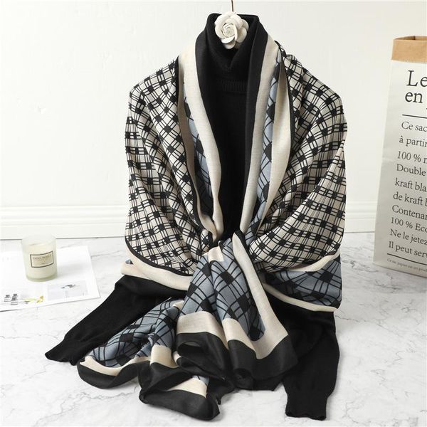 scarves women's bohemian soft blanket oversized fringed plaid scarf shawl geometric print winter warm, Blue;gray
scarves women's bohemian soft blanket oversized fringed plaid scarf shawl geometric print winter warm, Blue;gray