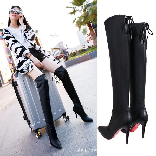 boots pointed black children's thin heel over knee adhive sho 2021 korean version net red beautiful legs plush high tube boots
boots pointed black children's thin heel over knee adhive sho 2021 korean version net red beautiful legs plush high tube boots