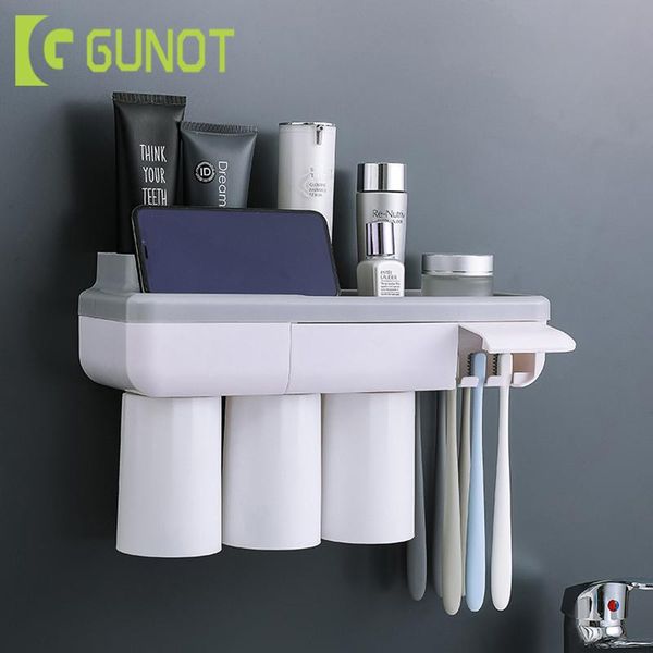 bath accessory set gunot magnetic adsorption toothbrush holder with dust-proof cover toothpaste storage rack bathroom accessories sets
bath accessory set gunot magnetic adsorption toothbrush holder with dust-proof cover toothpaste storage rack bathroom accessories sets
