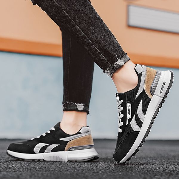 casual womens mens running shoes fashion students outdoor sports sneakers black white size eur 39-44 code 75-2216
casual womens mens running shoes fashion students outdoor sports sneakers black white size eur 39-44 code 75-2216