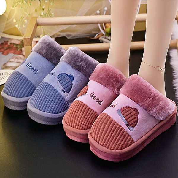 slippers autumn and winter cotton female home cute plush couple indoor household bag with shoes men, Black
slippers autumn and winter cotton female home cute plush couple indoor household bag with shoes men, Black