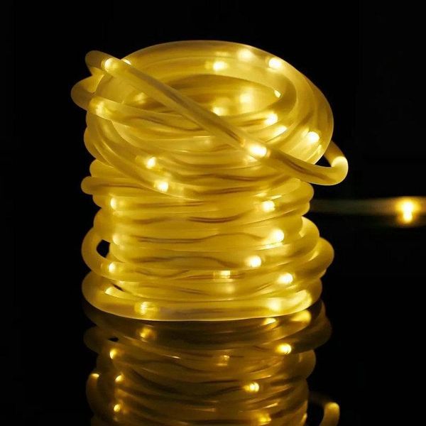 strings 10pcs 12m solar powered rope tube fairy string light 100led outdoor xmas garden christmas wedding party tree decor flexible lamp
strings 10pcs 12m solar powered rope tube fairy string light 100led outdoor xmas garden christmas wedding party tree decor flexible lamp