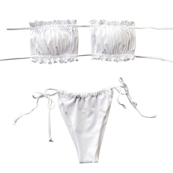 one-piece suits women 2pcs bikini set strapless hollow out ruched bandage bathing swimsuit a69a
one-piece suits women 2pcs bikini set strapless hollow out ruched bandage bathing swimsuit a69a
