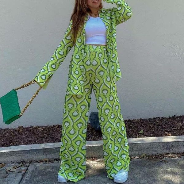 women's two piece pants print women t-shirts high waist pant set 2021 autumn geometric single breasted straight trousers sets ladies ca, White
women's two piece pants print women t-shirts high waist pant set 2021 autumn geometric single breasted straight trousers sets ladies ca, White