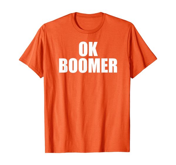 funny ok boomer millennial zoomer generation z meme joke t-shirt, White;black
funny ok boomer millennial zoomer generation z meme joke t-shirt, White;black