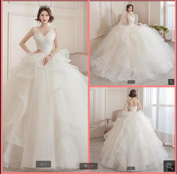 2021 attractive wholesale white tulle ball gown wedding dresses strapless v neckline ruffled princess puffy bridal gowns floor length elegan
2021 attractive wholesale white tulle ball gown wedding dresses strapless v neckline ruffled princess puffy bridal gowns floor length elegan
