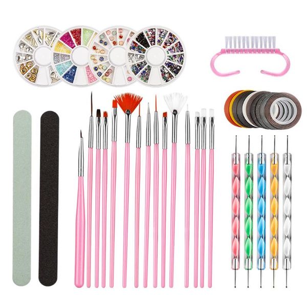 nail art kits line drawing professional kit diy manicure home salon for beginners portable fashion different size dotting pen
nail art kits line drawing professional kit diy manicure home salon for beginners portable fashion different size dotting pen