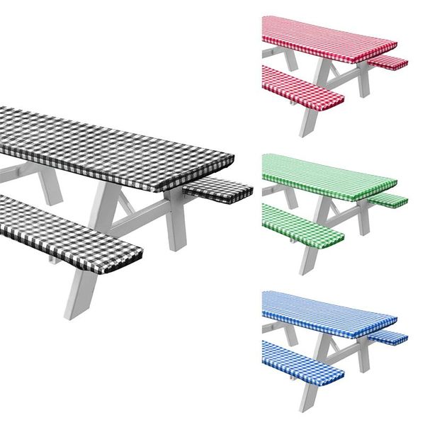 table cloth vinyl picnic and bench fitted tablecloth cover, checkered design, 3-piece set
table cloth vinyl picnic and bench fitted tablecloth cover, checkered design, 3-piece set