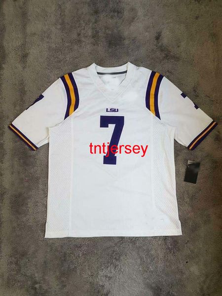 cusm men's lsu tigers football jersey stitching #7 men women youth stitch add any name number xs-5xl, Black
cusm men's lsu tigers football jersey stitching #7 men women youth stitch add any name number xs-5xl, Black