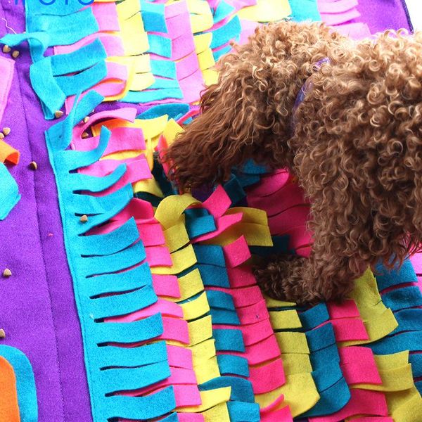 kennels & pens pet dog snuffle mat sniffing training blanket detachable fleece relieve stress toy cushion nose pad kennel bed
kennels & pens pet dog snuffle mat sniffing training blanket detachable fleece relieve stress toy cushion nose pad kennel bed