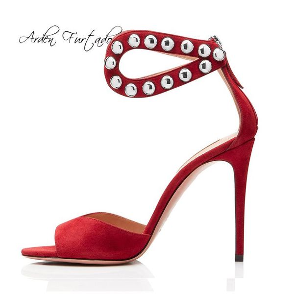 arden furtado summer fashion 2021 women's shoes stilettos heels elegant back zipper rivets sandals red party 45 46 dress, Black
arden furtado summer fashion 2021 women's shoes stilettos heels elegant back zipper rivets sandals red party 45 46 dress, Black