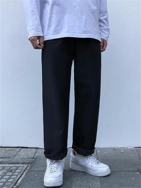 men's pants men straight spring and autumn casual show thin pendant feeling design youth loose large size suit, Black
men's pants men straight spring and autumn casual show thin pendant feeling design youth loose large size suit, Black