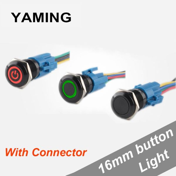 smart home control 16mm metal push button switch 5 pins car auto led light power red/yellow/blue/green/white self locking/momentary on-off
smart home control 16mm metal push button switch 5 pins car auto led light power red/yellow/blue/green/white self locking/momentary on-off