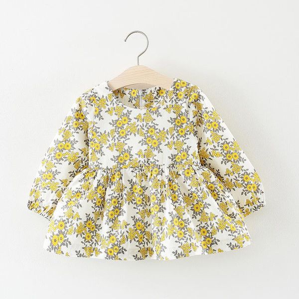 girl's dresses spring children dress fashion costomes long sleeve kids korean style print vestidos design casual for girls, Red;yellow
girl's dresses spring children dress fashion costomes long sleeve kids korean style print vestidos design casual for girls, Red;yellow