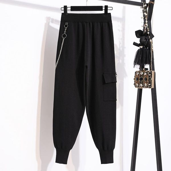 fashion women loose mom long trousers pockets zipper streetwear female black pants decorative elasticity l-4xl women's & capris, Black;white
fashion women loose mom long trousers pockets zipper streetwear female black pants decorative elasticity l-4xl women's & capris, Black;white