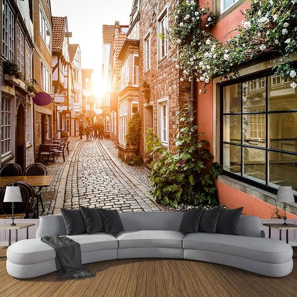 custom 3d poster wall painting european city town street view po wallpaper cafe restaurant living room sofa decor murals wallpapers
custom 3d poster wall painting european city town street view po wallpaper cafe restaurant living room sofa decor murals wallpapers