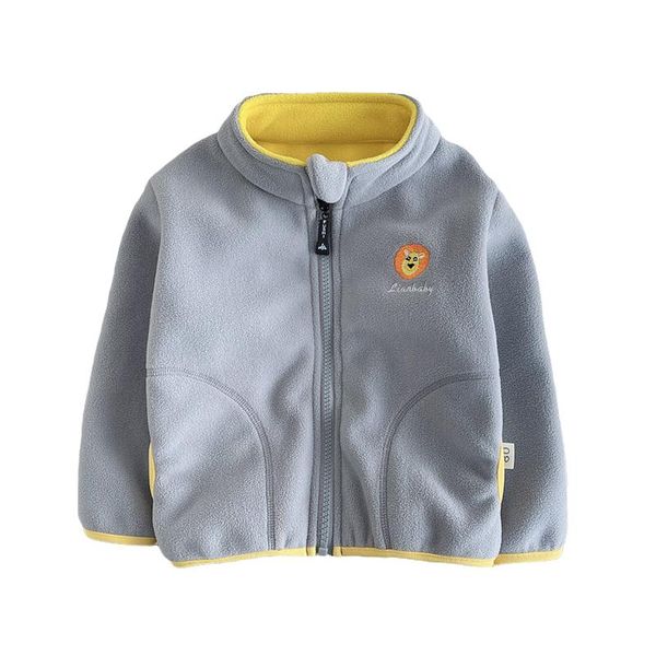 jackets fashion casual warm spring and autumn boys composite polar fleece stand-up collar single zipper printed sweater, Blue;gray
jackets fashion casual warm spring and autumn boys composite polar fleece stand-up collar single zipper printed sweater, Blue;gray