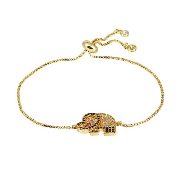link, chain luxury elephant cz bracelet 18k gold women bangle animal colorful crystal zircon bracelets copper jewelry gift 2021, Black
link, chain luxury elephant cz bracelet 18k gold women bangle animal colorful crystal zircon bracelets copper jewelry gift 2021, Black