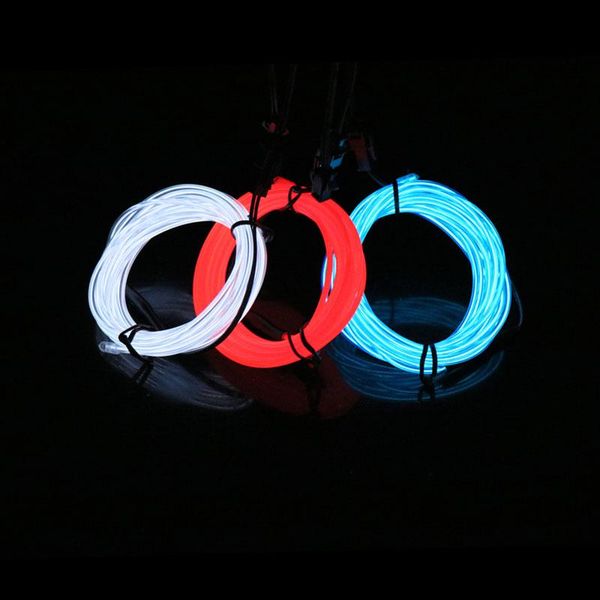 16.5ft neon light el wire 3 modes 10 colors led strip with controller for car dance party bike decoration lighting strips
16.5ft neon light el wire 3 modes 10 colors led strip with controller for car dance party bike decoration lighting strips