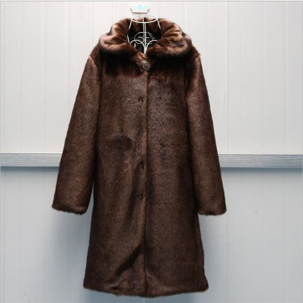 women's wool & blends s/9xl lady large size casual imitation mink fur overcoats fashion warm coats and jackets women jaqueta femin, Black
women's wool & blends s/9xl lady large size casual imitation mink fur overcoats fashion warm coats and jackets women jaqueta femin, Black