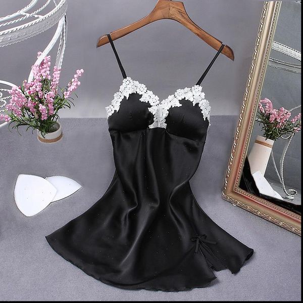 black robe nightwear nightdress women sleepwear nighty mini nightgown suspender skirt rayon sleeveless for female xxl, Black;red
black robe nightwear nightdress women sleepwear nighty mini nightgown suspender skirt rayon sleeveless for female xxl, Black;red