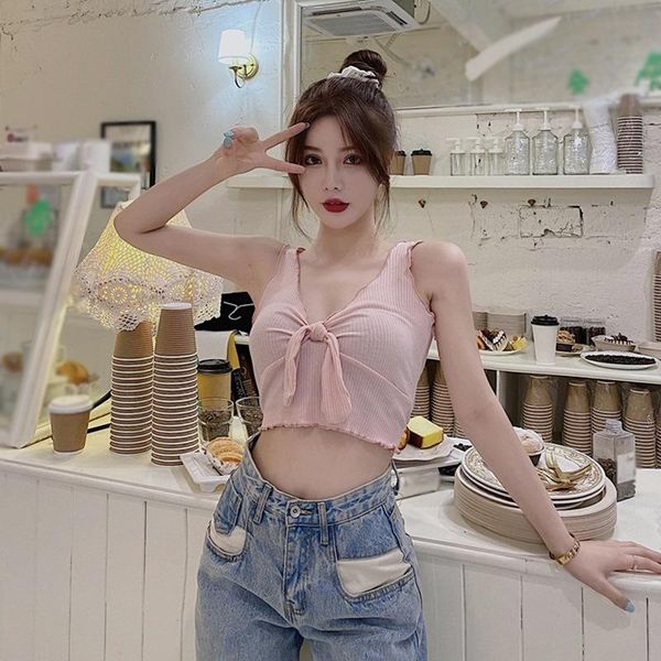 women's tanks & camis women summer basic streetwear fashion exposed navel tees bow tie camisole tank drop, White
women's tanks & camis women summer basic streetwear fashion exposed navel tees bow tie camisole tank drop, White
