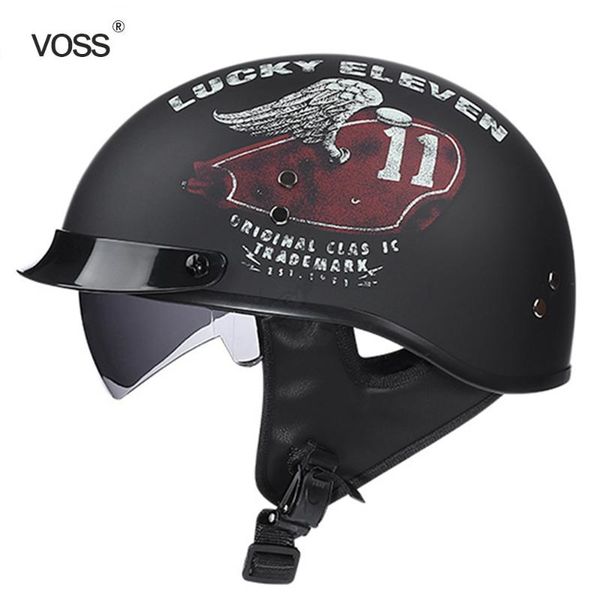 motorcycle helmets voss men helmet vintage motorbike riding casco moto summer breathable half face with dot certification
motorcycle helmets voss men helmet vintage motorbike riding casco moto summer breathable half face with dot certification