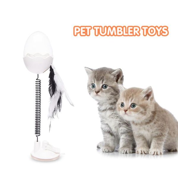 cat toys led light auto leakage egg ball funny training catnip feather tumbler pets ammusement pet accessories
cat toys led light auto leakage egg ball funny training catnip feather tumbler pets ammusement pet accessories