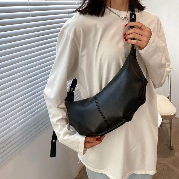 messenger bag for women trendy ladies shoulder black simple fashion female crescent light personality totes
messenger bag for women trendy ladies shoulder black simple fashion female crescent light personality totes