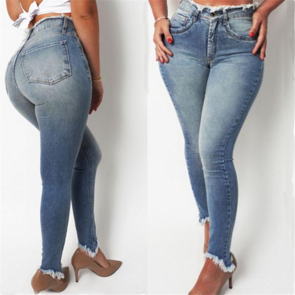 women's jeans 2021 high waist push up denim women slim fit ladies elastic skinny pencil pants vintage boyfriend jean trousers, Blue
women's jeans 2021 high waist push up denim women slim fit ladies elastic skinny pencil pants vintage boyfriend jean trousers, Blue