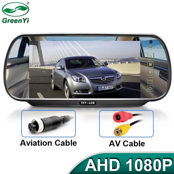 car video hd ahd 7 inch vehicle mirror monitor with 170° 1080p rear view camera high definition ips full display
car video hd ahd 7 inch vehicle mirror monitor with 170° 1080p rear view camera high definition ips full display