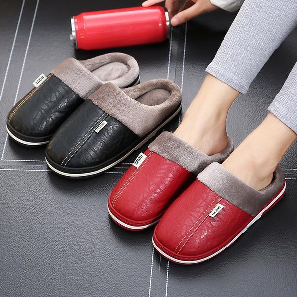 women indoor slippers soft plush lovers home slipper anti-slip big size warm faux fur house floor shoes ladies bedroom slides, Black
women indoor slippers soft plush lovers home slipper anti-slip big size warm faux fur house floor shoes ladies bedroom slides, Black