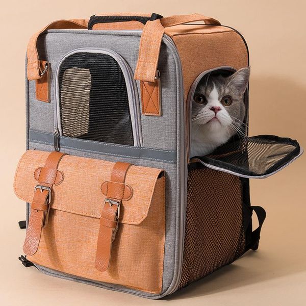 dog car seat covers cat carrier backpack large capacity small dogs transport bags breathable pet portable outdoor travel double shoulder bag
dog car seat covers cat carrier backpack large capacity small dogs transport bags breathable pet portable outdoor travel double shoulder bag