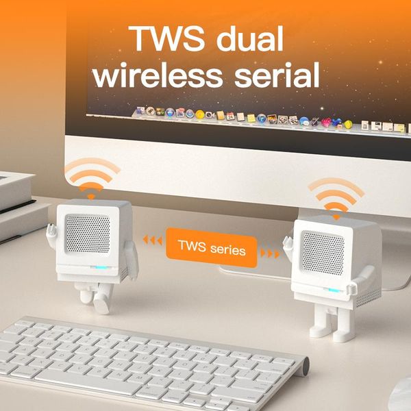 portable speakers tws robot bluetooth speaker stereo outdoor wireless subwoofer sound column heavy bass deskgame music computer audio
portable speakers tws robot bluetooth speaker stereo outdoor wireless subwoofer sound column heavy bass deskgame music computer audio